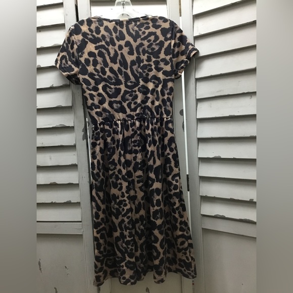 Leopard print dress by Ouges NWT - Picture 2 of 2